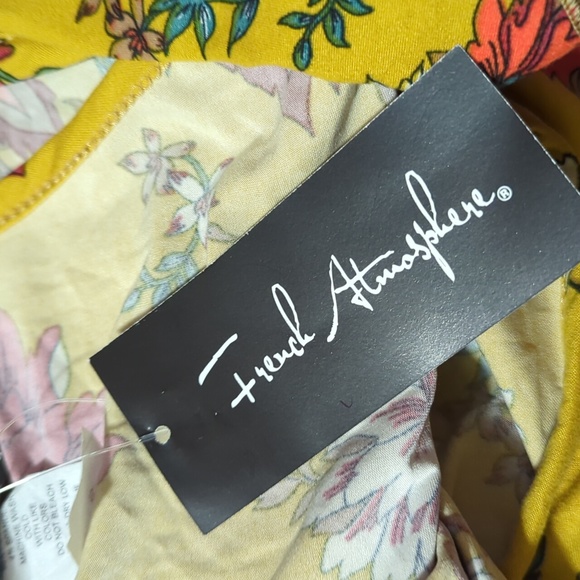 🏝️French Atmosphere Floral Jumpsuit Sleeveless W/Ruffle Ties At Waist Small NWT - Picture 12 of 13